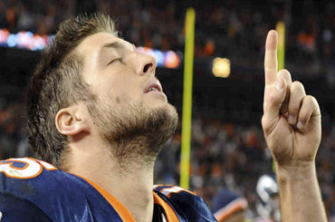 Tim Tebow el deportista más influyente el la lista Forbes 2013