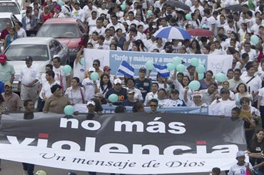 caminata por la paz - honduras oramos por ti