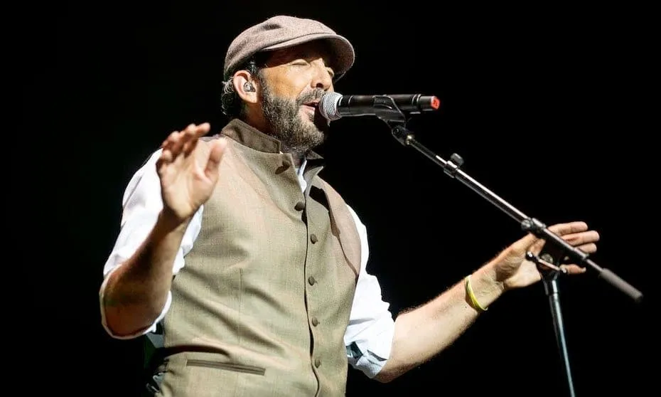 Juan Luis Guerra da gracias