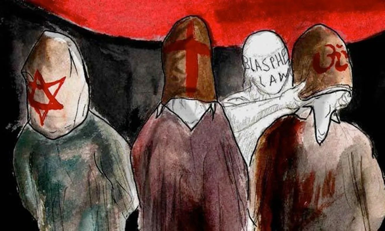 Dos cristianos acusados de blasfemia
