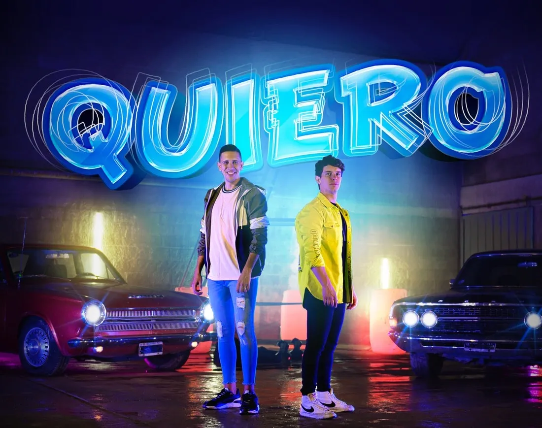 Gabriel Bazán canta con Kike Pavón «Quiero»