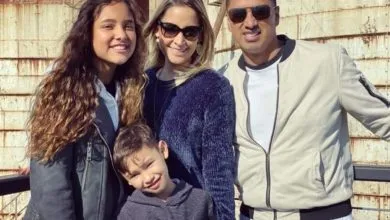 Josh Morales y su familia
