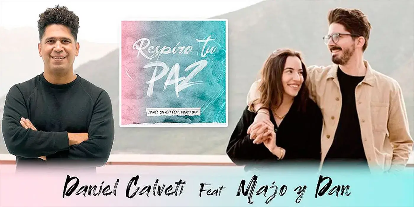 Daniel Calveti canta con Majo y Dan "Respiro tu paz