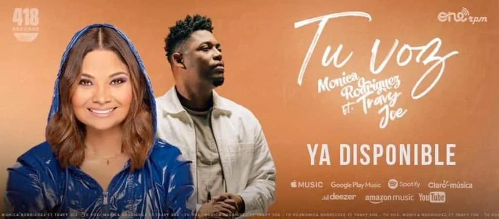Mónica Rodríguez canta con Travy Joe "Tu Voz"