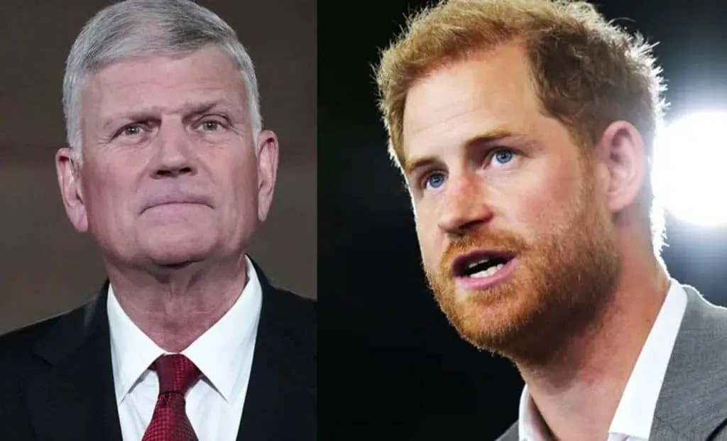Franklin Graham le da un consejo al Príncipe Harry