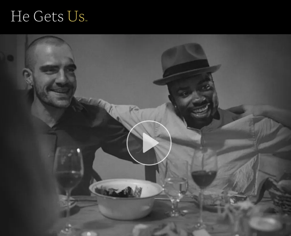 Mil millones de dólares en publicidad para decir que Jesús nos entiende