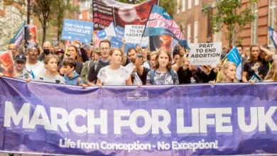La Marcha por la Vida en Londres reunió a 7000 personas