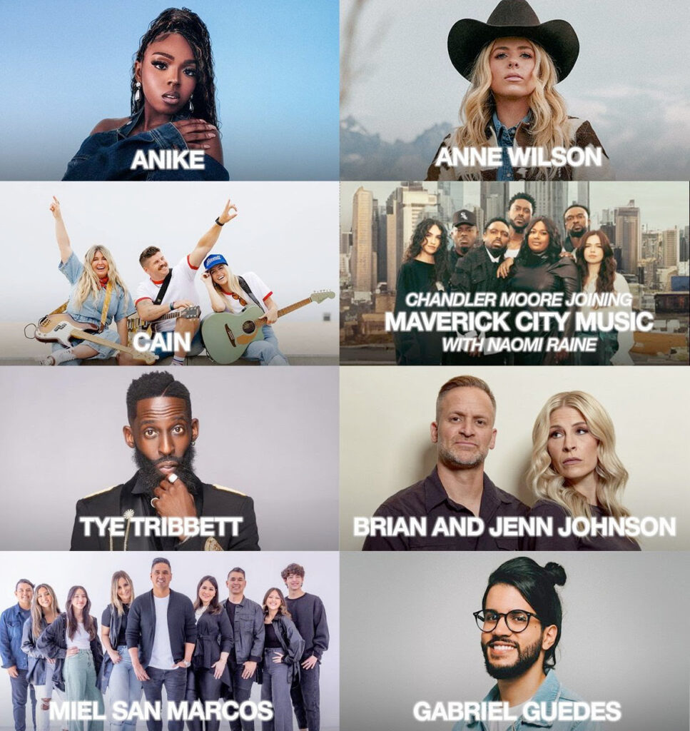 Segunda ronda de participantes en los Dove Awards 2024 entreCristianos Participantes Dove Awards 2024