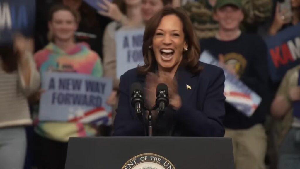 Reacción de Kamala Harris a la frase "Jesús es el Señor" entreCristianos La reacción de Kamala Harris a la frase "Jesús es el Señor"