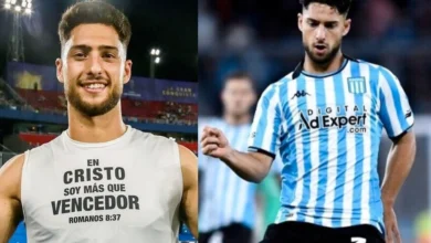 El futbolista Marco di Cesare impacta a periodista con su fe