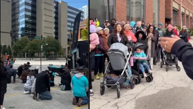 Celebran la vida frente a clínica de aborto en Chicago entreCristianos Celebran la vida frente a clínica de aborto en Chicago