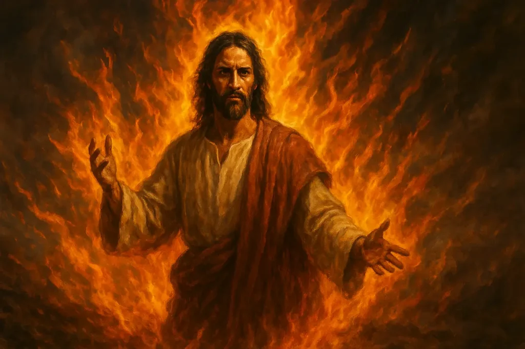 El fuego encendido de Jesús