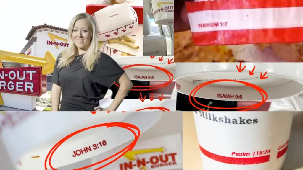 La hamburguesería In-N-Out mantiene sus versículos bíblicos frente a críticas