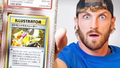 Influencer Logan Paul ora a Jesús en vivo antes de vender su carta Pokémon récord por más de 16 millones de dólares