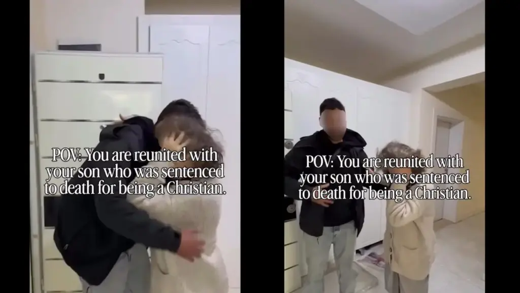 Video de un cristiano iraní condenado a muerte cuando se reencuentra con su madre entreCristianos Video de un cristiano iraní condenado a muerte cuando se reencuentra con su madre