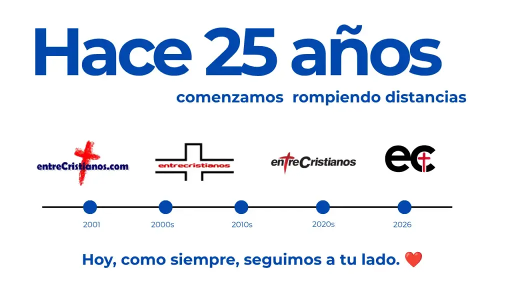 Un hito inolvidable: 🎉 25 años de entreCristianos entreCristianos 25 años de entreCristianos