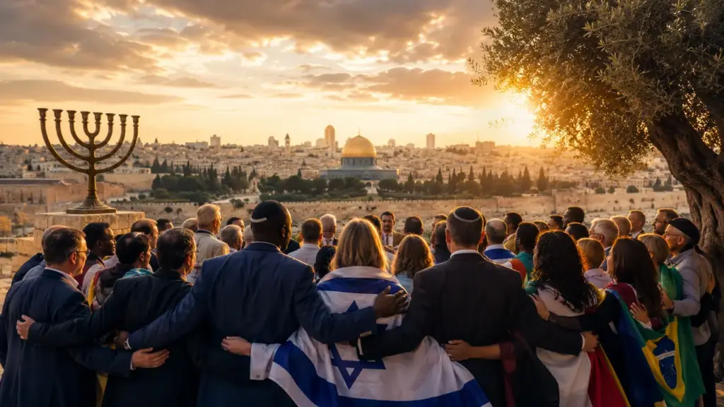Líderes cristianos enfrentan el antisemitismo en Jerusalén entreCristianos Líderes cristianos enfrentan el antisemitismo en Jerusalén