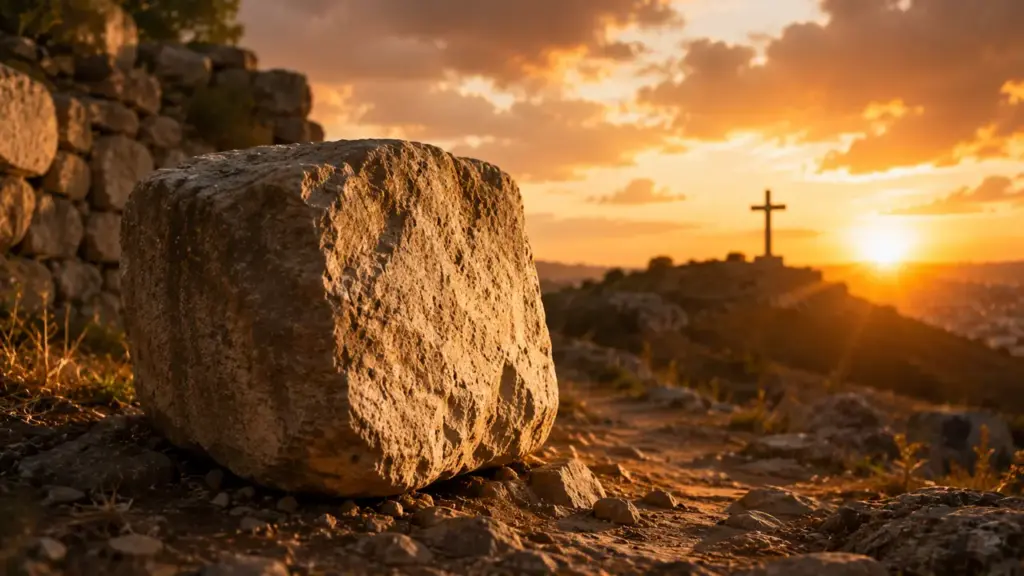 La piedra desechada -Lucas 20:1-19 entreCristianos La piedra desechada -Lucas 20:1-19